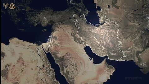 🇮🇱🇮🇷Israeli animation showing Israeli attacks on Iran's defense capabilities.
