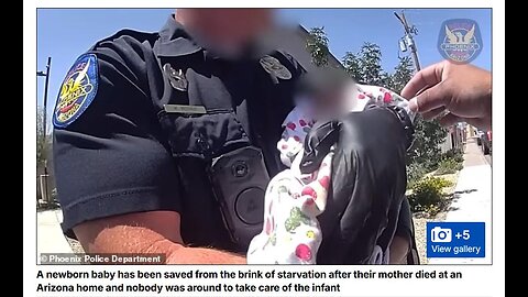 Miracle: NEWBORN FOUND ❤️ ALIVE after mom died inside AZ home a week earlier