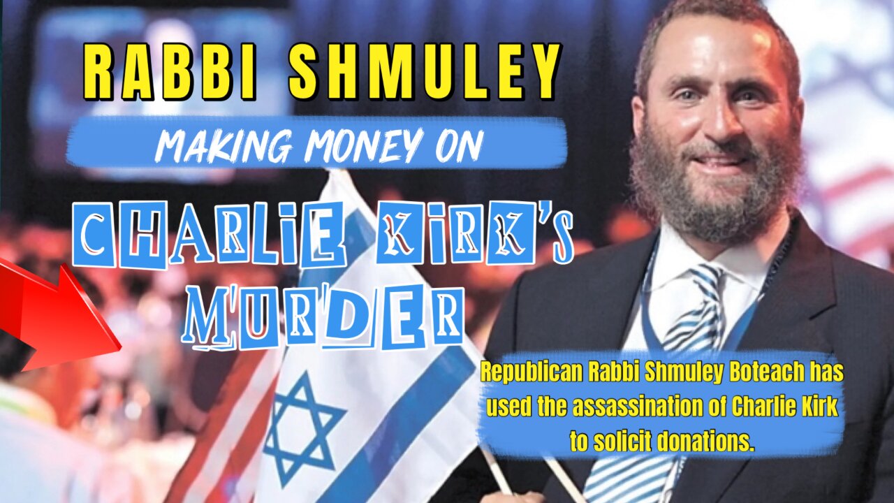 The Awake Nation 09.16.2025 Rabbi Schmuley Making Money On Charlie Kirk's Murder