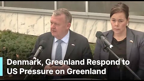 “Totally Unacceptable”, Denmark, Greenland FMs Speak After 'Frank' Meeting With Vance, Rubio