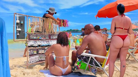 🇧🇷 Sinta o Clima Carioca! 😎 | Feel the Rio Beach Vibes – 4K POV Walking Tour | Beach Walk