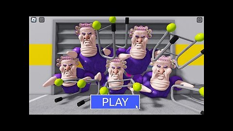NEW UPDATE! BARRY'S FAMILY NEEDS HELP! a LOT OF GRUMPY GRAN #Roblox #obby