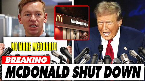 Mcdonalds Replied To Trump's Tariffs By Leaving America, Trump Hit With HUGE Lawsuit