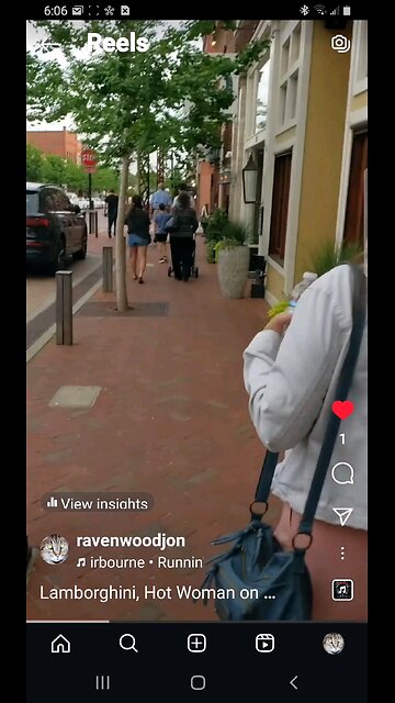 Hot Woman is a Lamborghini