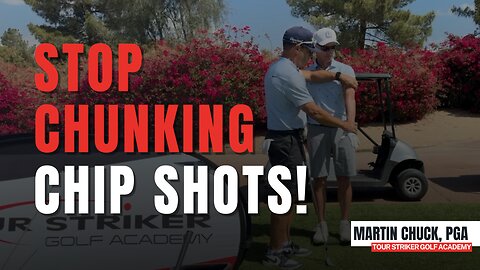 Fix Your Chip Shots with THIS Simple Pivot Drill | Martin Chuck | Tour Striker Golf