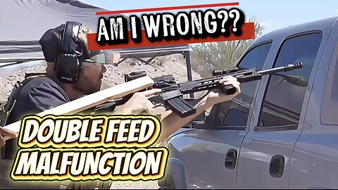 Bad AR15 Training, Am I Wrong? Part 1 Proper Way To Clear A Double Feed