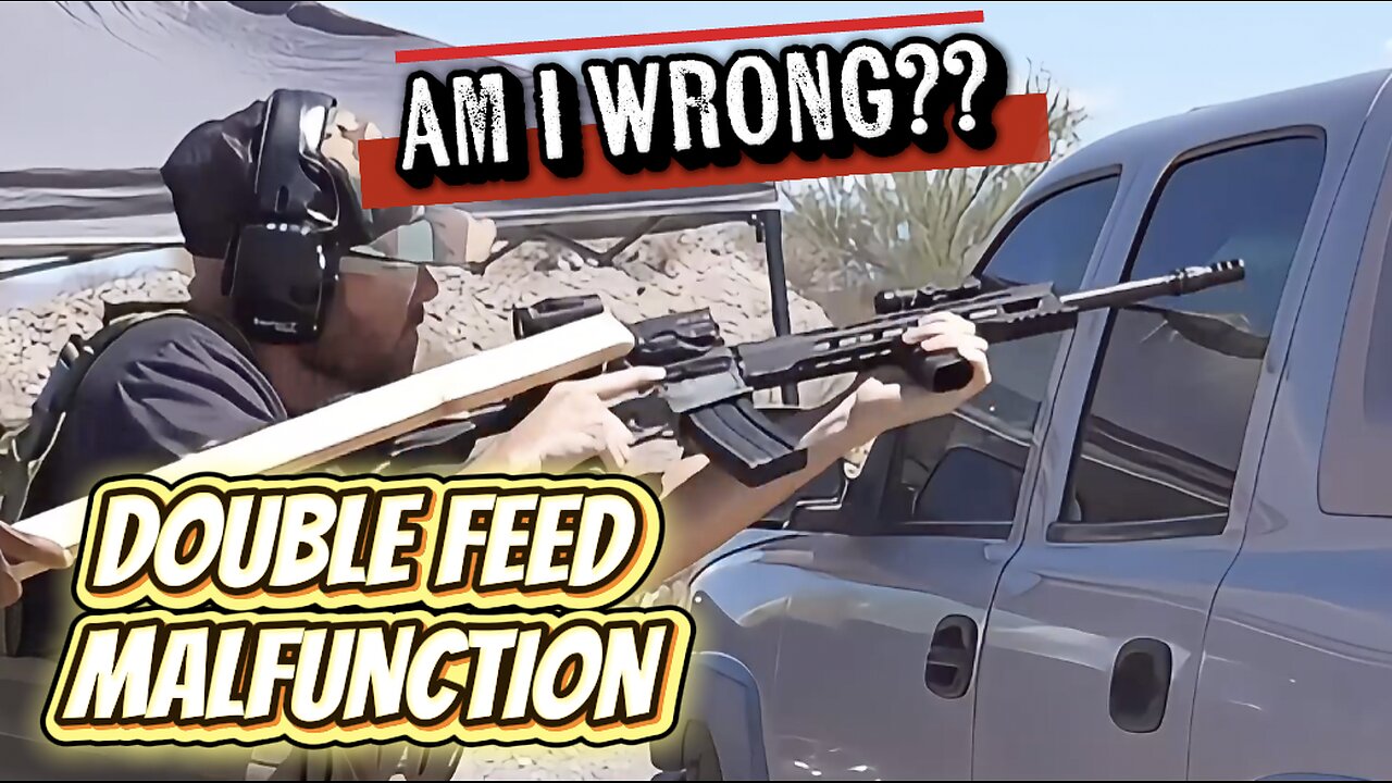 Bad AR15 Training, Am I Wrong? Part 1 Proper Way To Clear A Double Feed