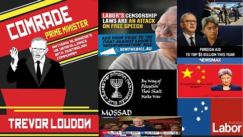 Comrade Prime Minister Criminal Traitor Filth Australia