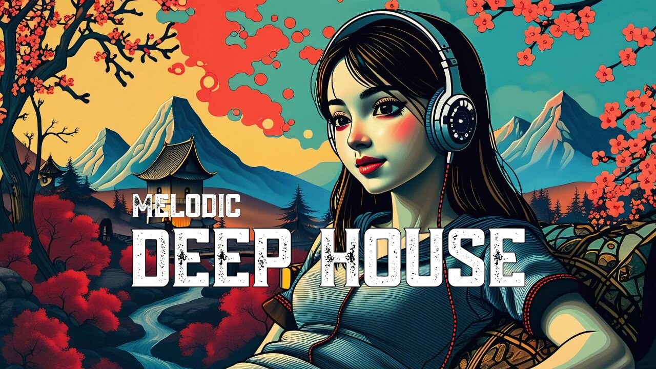 🌓 Moonlit Dancefloor: Melodic Deep House Music for Work, Study, Relax and Sleep