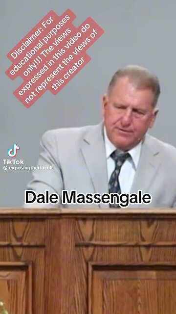 People like this shouldn’t be allowed anywhere near a pulpit!