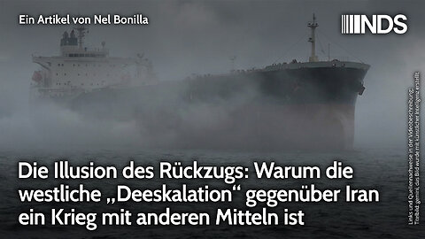 Warum die westliche „Deeskalation“ gegenüber Iran ein Krieg mit anderen Mitteln ist | NDS-Podcast
