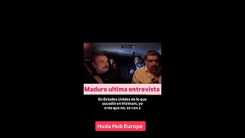 Nicolas #Maduro last interview before-captured #venzuela #latinamerica #politics #viral #fyp #trend