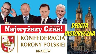 Debata historyczna z Krakowa! Z udziałem Grzegorza Brauna i Stanisława Michalkiewicza.