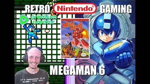 MegaMan 6 (NES): Win the Robot Fighting Tournament & Defeat the Mysterious Mr. X to Save the World