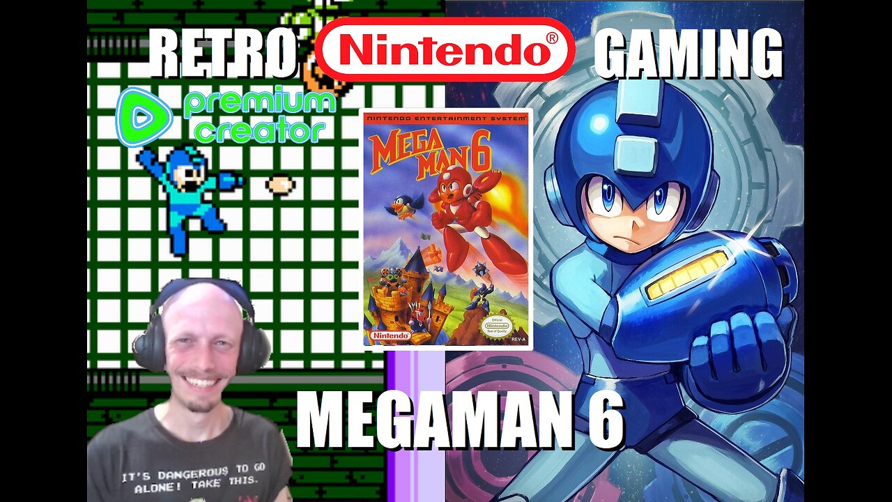 MegaMan 6 (NES): Win the Robot Fighting Tournament & Defeat the Mysterious Mr. X to Save the World