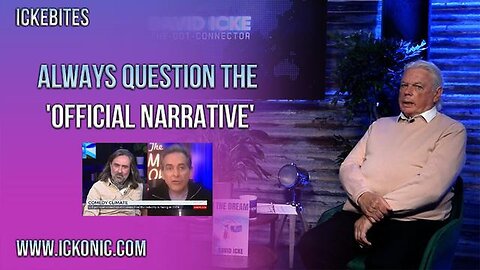 "Challenging the Status Quo: Insights from David Icke on Questioning the Official Narrative"
