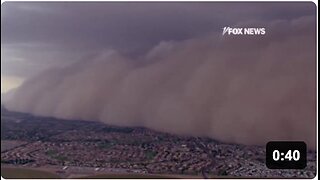 A massive dust storm hit Phoenix