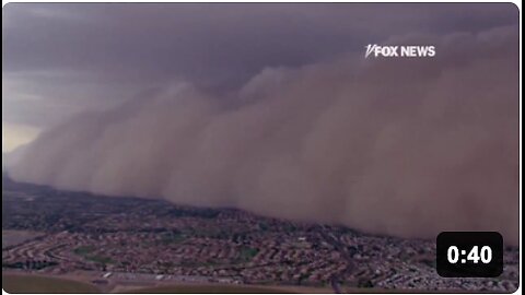 A massive dust storm hit Phoenix