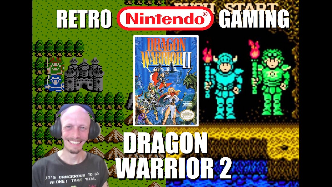Dragon Warrior 2 (NES): Travel to Moonbrooke Castle and Search for the Princess with BrightGaming