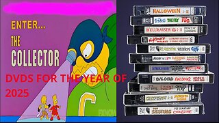 DVD PURCHASES FOR 2025