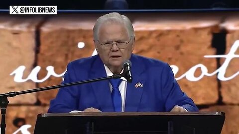 American pastor and televangelist Jewish controlled John Hagee: Jews are "above all other people"
