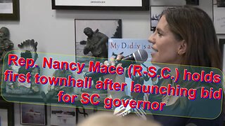 Rep. Nancy Mace (R-S.C.) holds first townhall after launching bid for SC governor