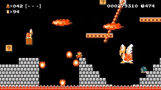 Let's Play Super Mario Maker Part 64: Secret hidden fire