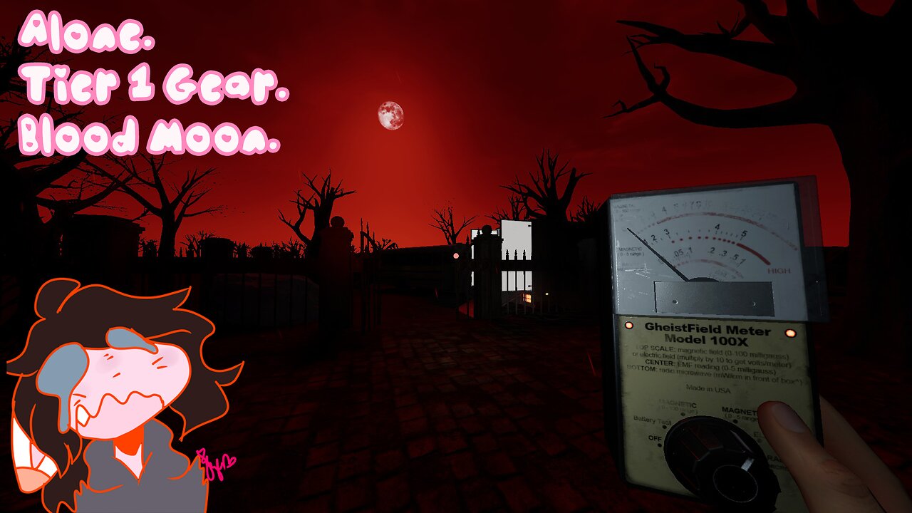 Missed Delivery: Alone in the School… Under a Blood Moon?! || Phasmophobia Weekly Challenge