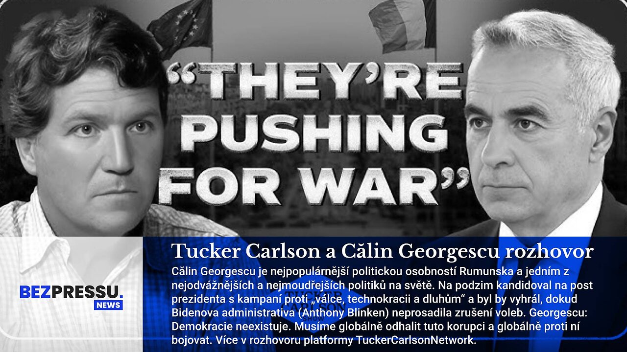 Tucker Carlson & Călin Georgescu rozhovor