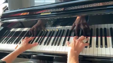 Dino at the Piano 9-12-25 When We All Get To Heaven/We Shall Behold Him