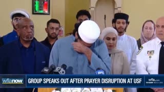 The imam in Florida cries like a child because an American patriot ate a bacon sandwich outside