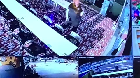 Caught on CCTV: Friend Dancing