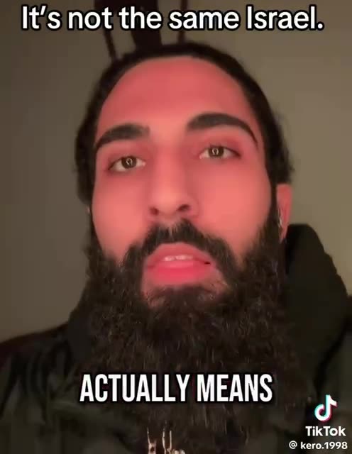 It's not the same Israel