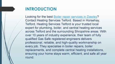 Best Boiler Repair services in Dawley