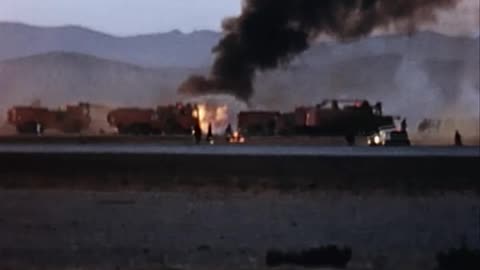 CRASH OF SABER JET F-100 -... - CRASH OF SABER JET F-100 - ALSO KNOWN AS SABRE DANCE - 428-npc-44316