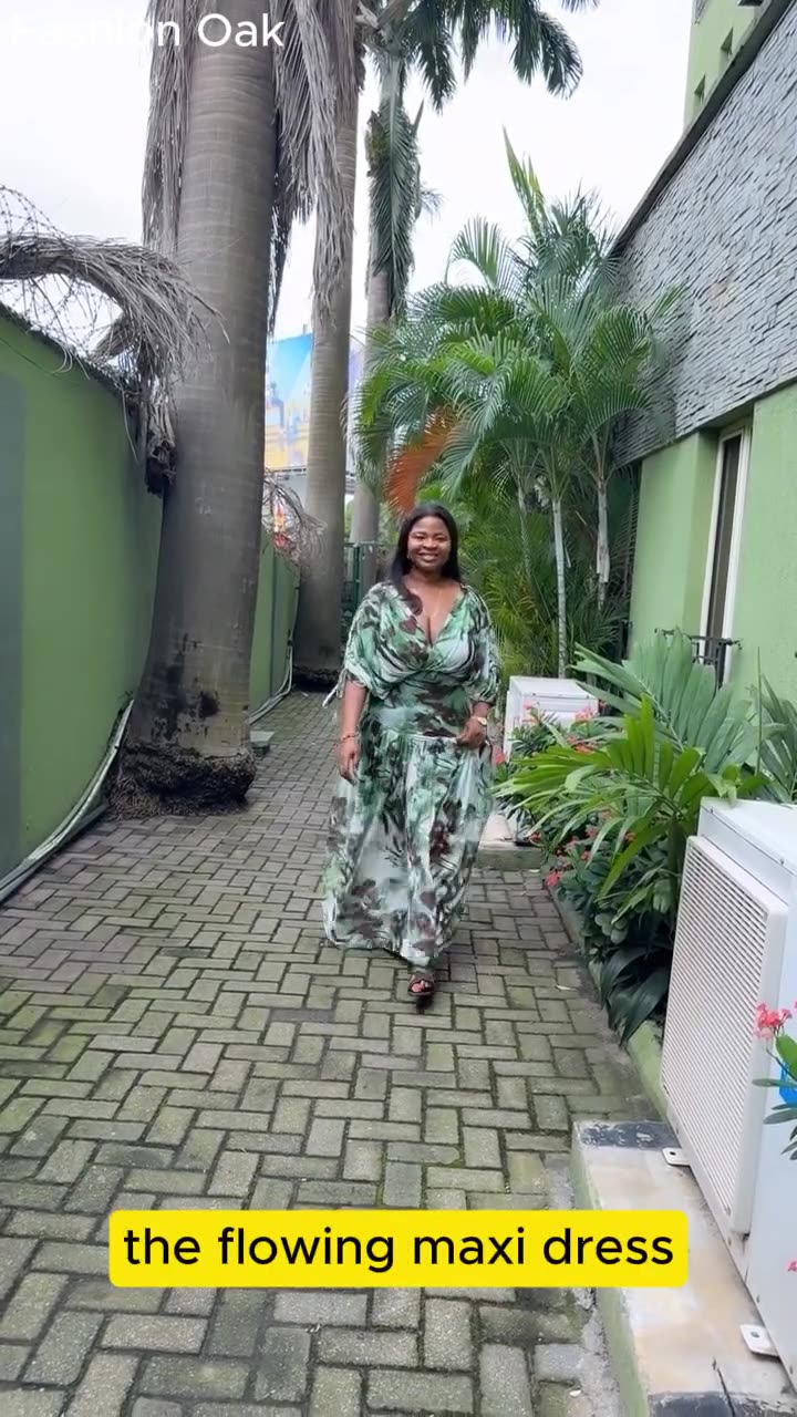 flowing maxi dress 1105 3