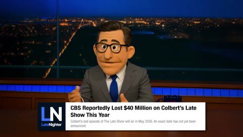 COLBERT CANCELLED AFTER CBS GOES BROKE PAYING TRUMP?🤣 PUPPETGATE