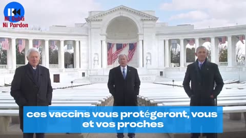 Le message des présidents Barack Obama, George W. Bush et Bill Clinton