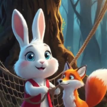 Brave Rabbit’s Forest Adventure | Kids Moral Story with Suspense & Lesson