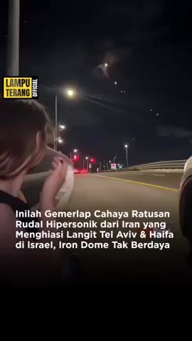 "Fireworks" rain down on Israel