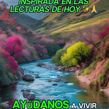 🙏✨Oración Inspirada en las Lecturas de Hoy ✨🙏
