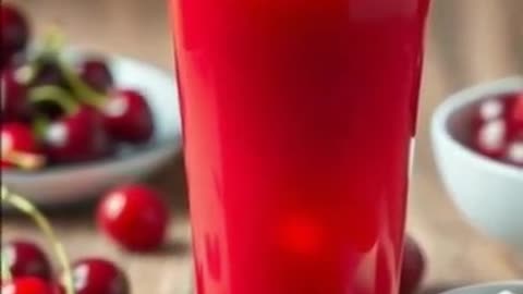 Two benefits of drinking cherry juice