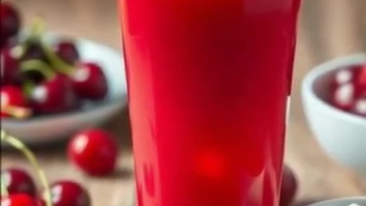 Two benefits of drinking cherry juice