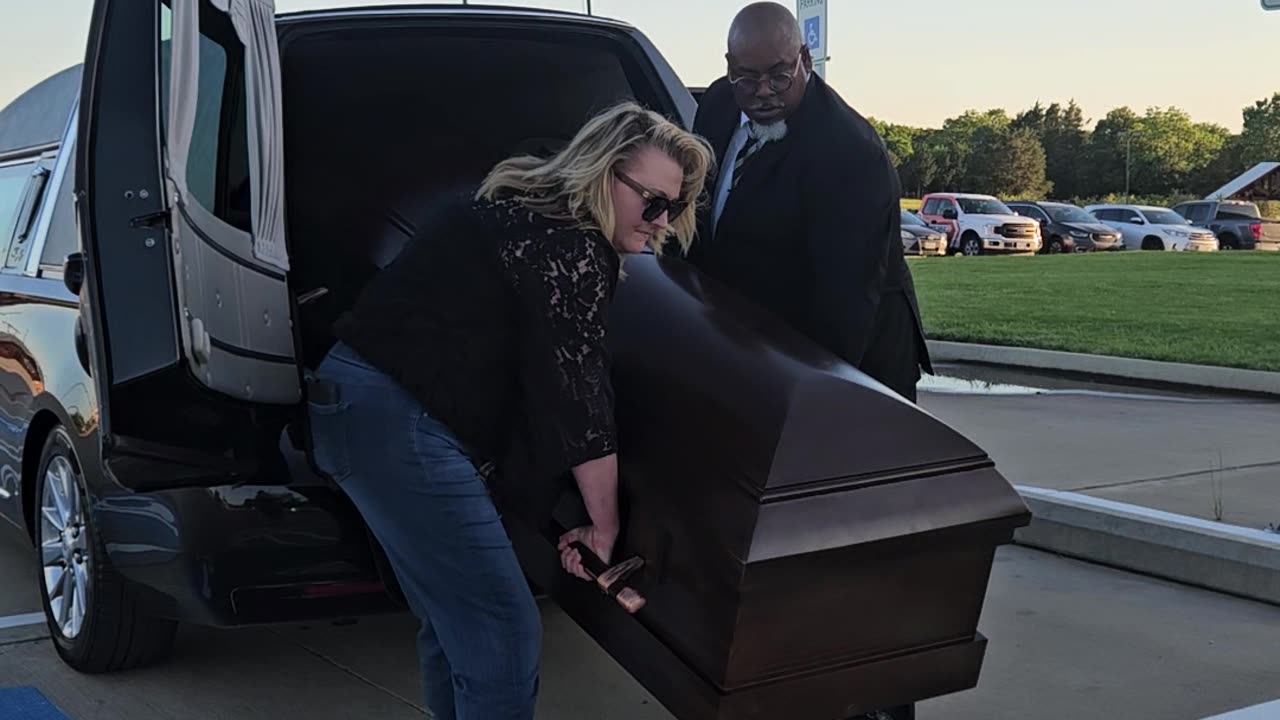 Funeral Director's Daughter Goes To Prom In A Casket