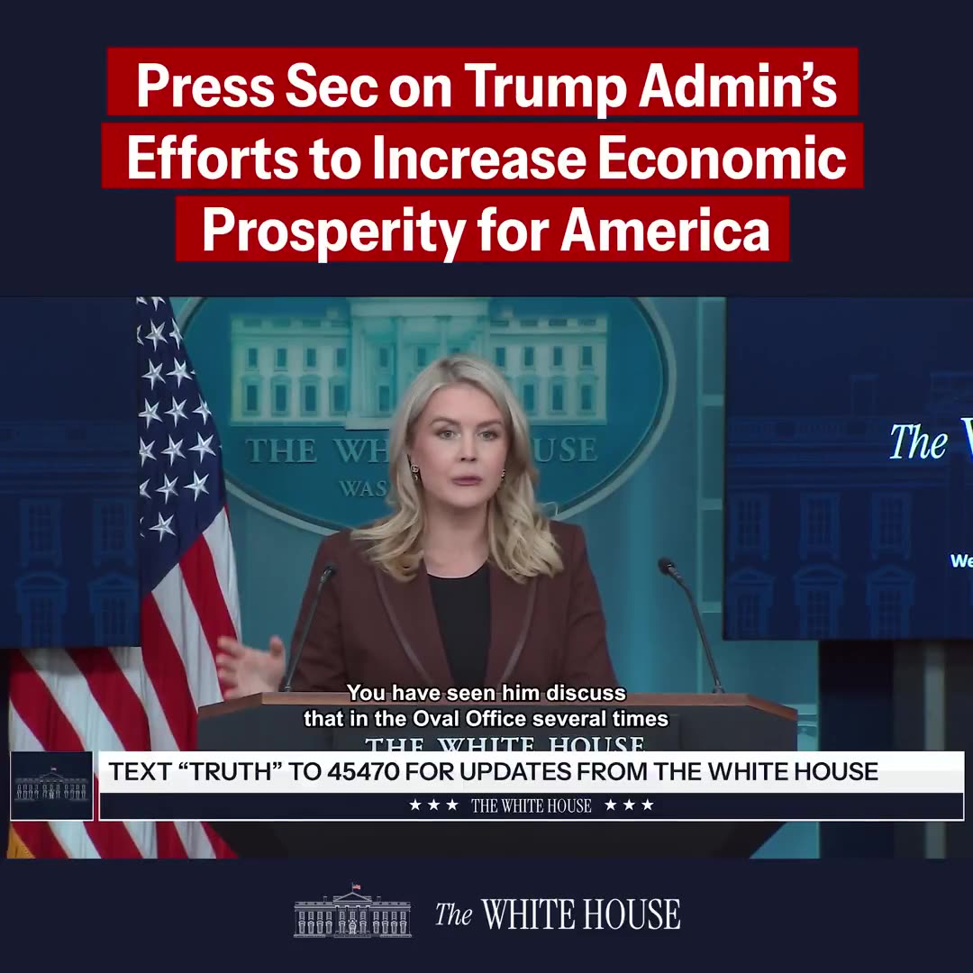 Karoline Leavitt: Trump’s Fixing Biden’s Economic Disaster and theres more to come