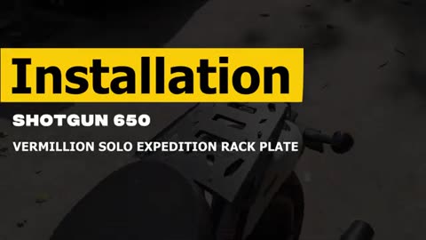 Royal Enfield Shotgun 650 | Vermillion Plate | Unboxing and Installation - SPAREZO