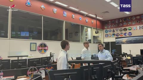 Roscosmos chief Dmitry Bakanov visited NASA’s Johnson Space Center