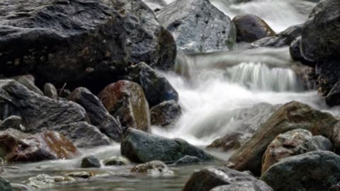 1 Hour Cascading River Sounds – Relaxing Water for Sleep, Meditation & Stress Relief