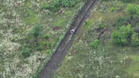 💥🤖 Ukraine Russia War | RU POV: Fiber-Optic Drone Destroys UGV in Kharkiv | RCF