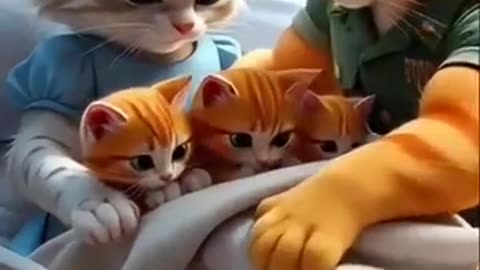 Pregnant cat
